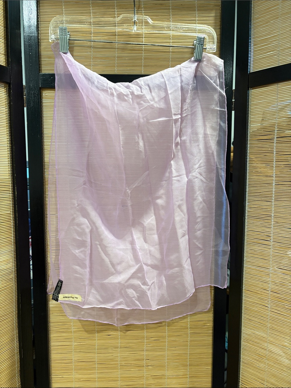 Light Lavender Sheer Scarf